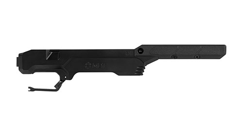 El chasis LSS Gen3 SA de MDT te permite personalizar tu rifle con forends, interfaces de culata y accesorios, adaptándose a tus necesidades y estilo.